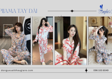 Ở đâu bán pijama tay dài nữ chất lượng, giá tốt tại TPHCM?